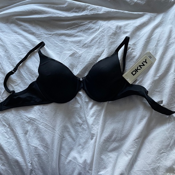 DKNY Demi Bra 32D Black style # 453263 NWT - Picture 1 of 4